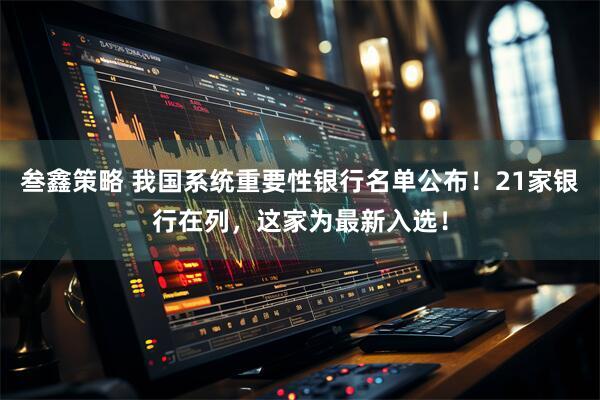 叁鑫策略 我国系统重要性银行名单公布！21家银行在列，这家为最新入选！